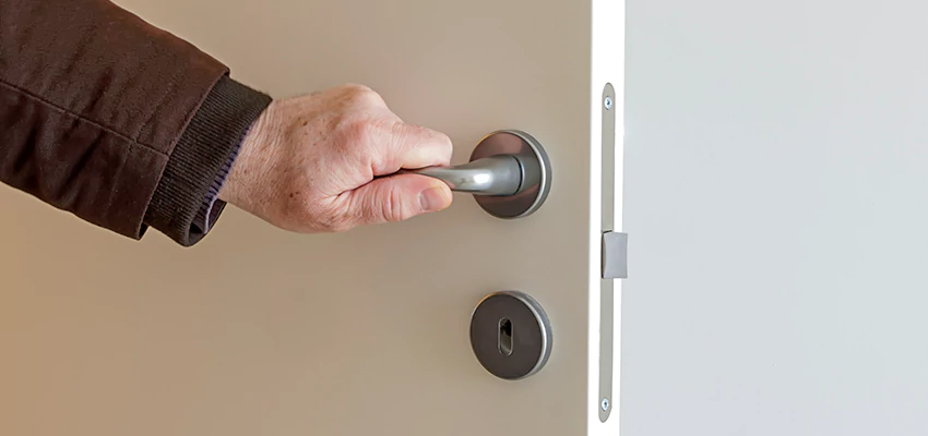 Restroom Locks Privacy Bolt Installation in Rowland Heights, California