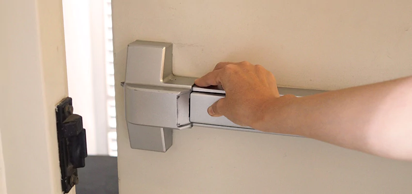 Roller Gate Panic Bar Installation in Rowland Heights, California